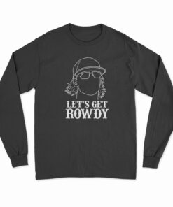 Mississippi State Rowdey Jordan Let's Get Rowdy Long Sleeve T-Shirt