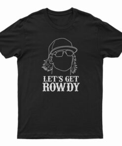 Mississippi State Rowdey Jordan Let's Get Rowdy T-Shirt