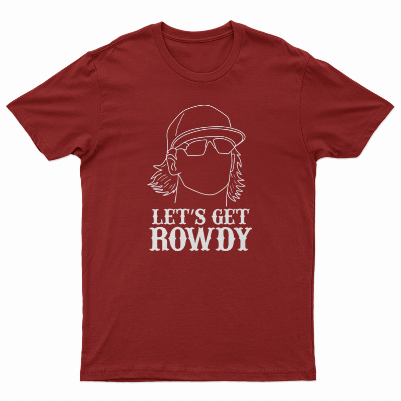 Mississippi State Rowdey Jordan Let's Get Rowdy T-Shirt