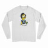 Pablo Escobart Simpson Long Sleeve T-Shirt