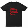 Paul And Booker And Bridges And Crowder And Ayton T-Shirt