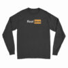 Real Love Pornhub Logo Parody Long Sleeve T-Shirt