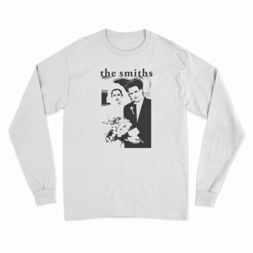 Robert Smith and Mary Poole The Smiths Long Sleeve T-Shirt