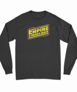 Star Wars Empire Strikes Back Logo Long Sleeve T-Shirt