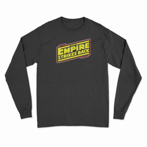 Star Wars Empire Strikes Back Logo Long Sleeve T-Shirt