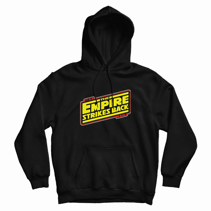 Star Wars Empire Strikes Back Logo Hoodie
