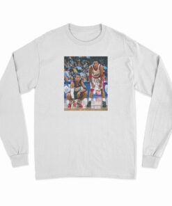 Steve Francis And Allen Iverson Long Sleeve T-Shirt