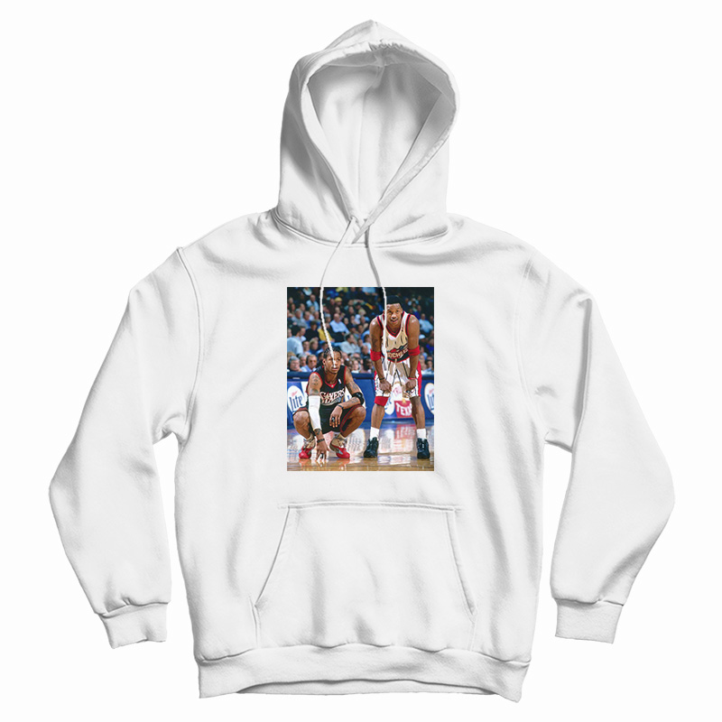 Steve Francis And Allen Iverson Hoodie