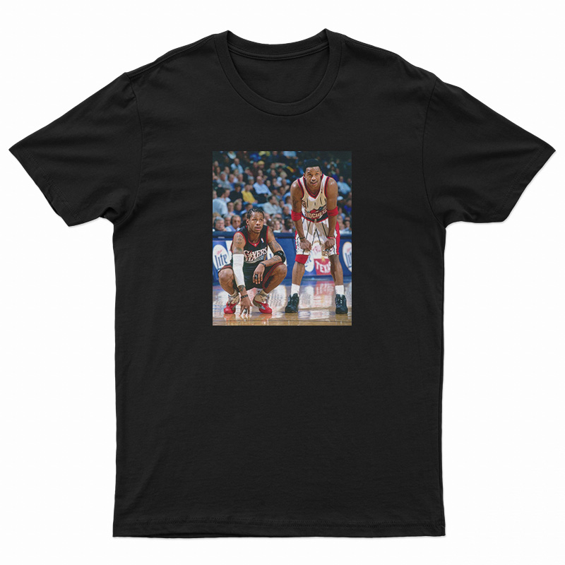 Steve Francis And Allen Iverson T-Shirt