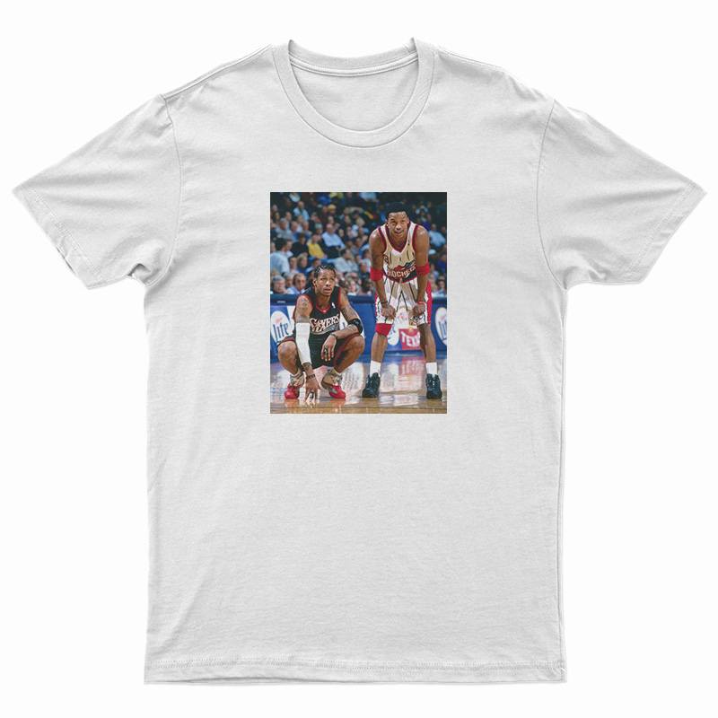 Steve Francis And Allen Iverson T-Shirt