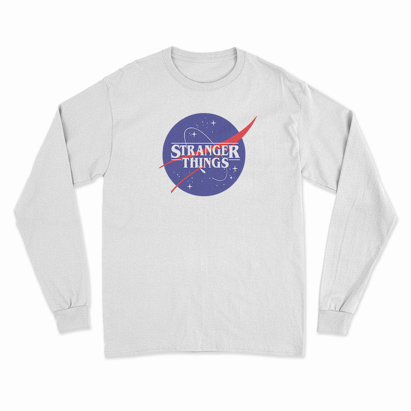 Stranger Things NASA Long Sleeve T-Shirt