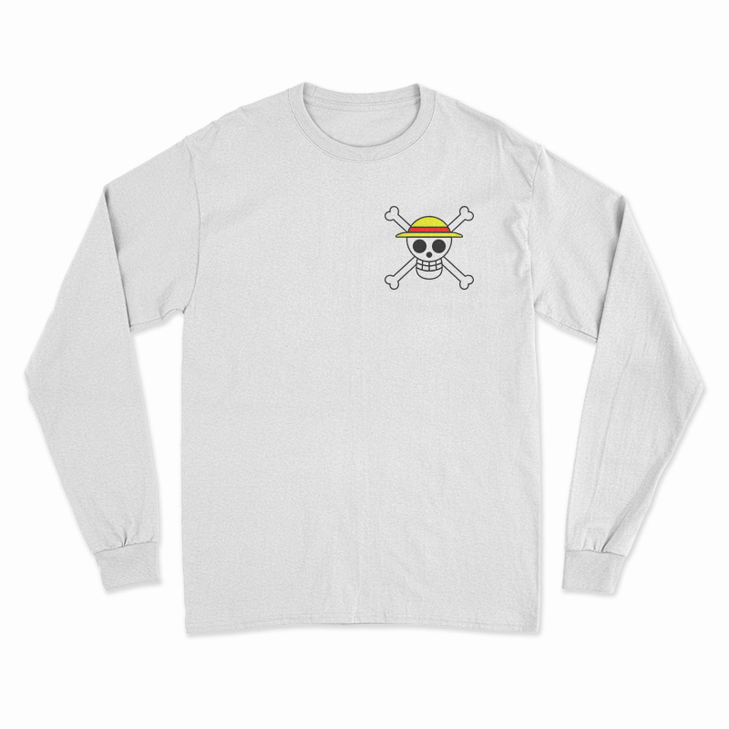 Straw Hat Pirates Jolly Roger Long Sleeve TShirt