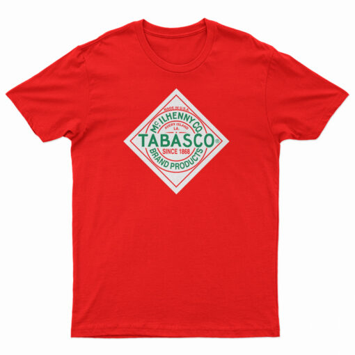 Tabasco Hot Sauce Logo T-Shirt