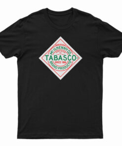 Tabasco Hot Sauce Logo T-Shirt