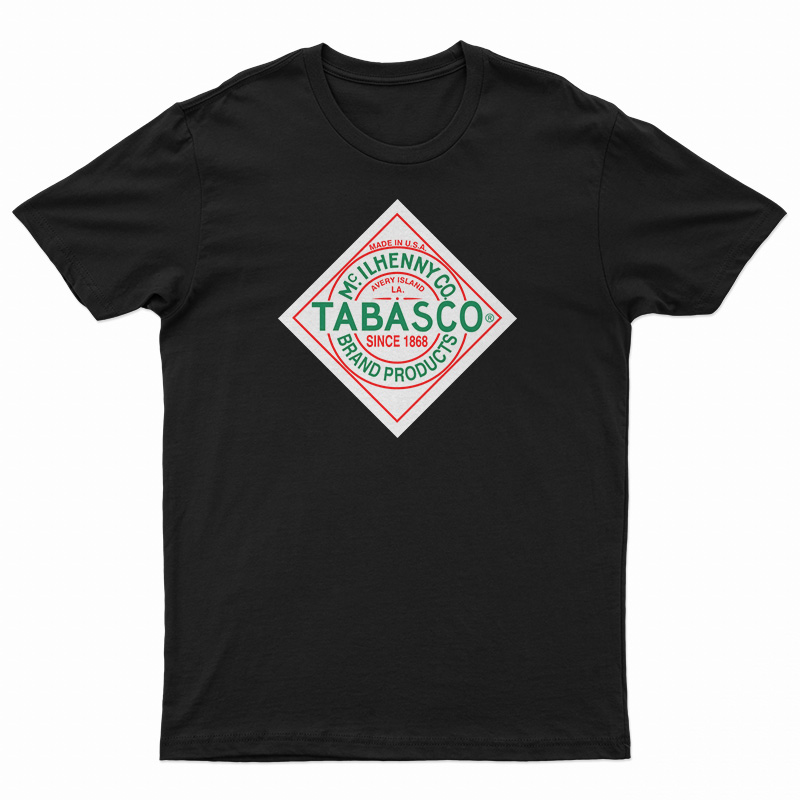 Tabasco Hot Sauce Logo T-Shirt