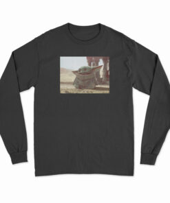 Baby Yoda The Mandalorian Long Sleeve T-Shirt