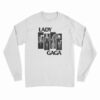 Black Flag Parody Lady Gaga Long Sleeve T-Shirt
