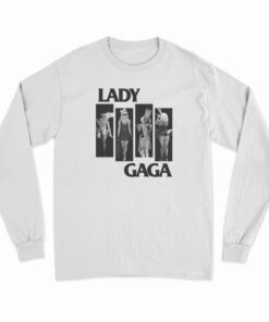 Black Flag Parody Lady Gaga Long Sleeve T-Shirt