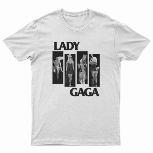 Black Flag Parody Lady Gaga T-Shirt