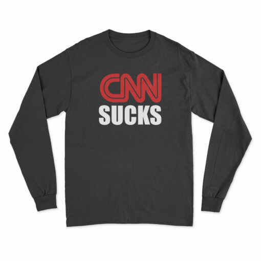 CNN Sucks Long Sleeve T-Shirt