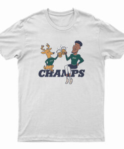 Cheers To The Deer Milwaukee Bucks Championship T-Shirt