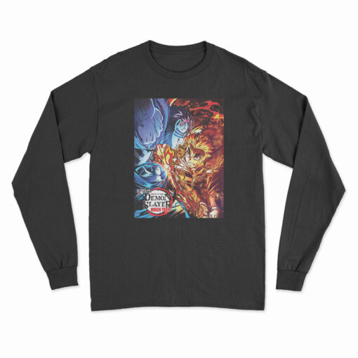 Demon Slayer Kyojuro Rengoku Vs Akaza Long Sleeve T-Shirt