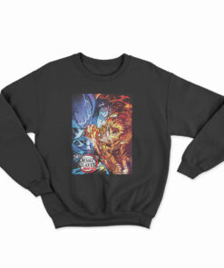 Demon Slayer Kyojuro Rengoku Vs Akaza Sweatshirt