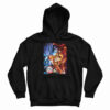 Demon Slayer Kyojuro Rengoku Vs Akaza Hoodie