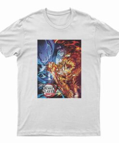 Demon Slayer Kyojuro Rengoku Vs Akaza T-Shirt