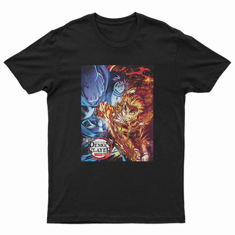 Demon Slayer Kyojuro Rengoku Vs Akaza T-Shirt
