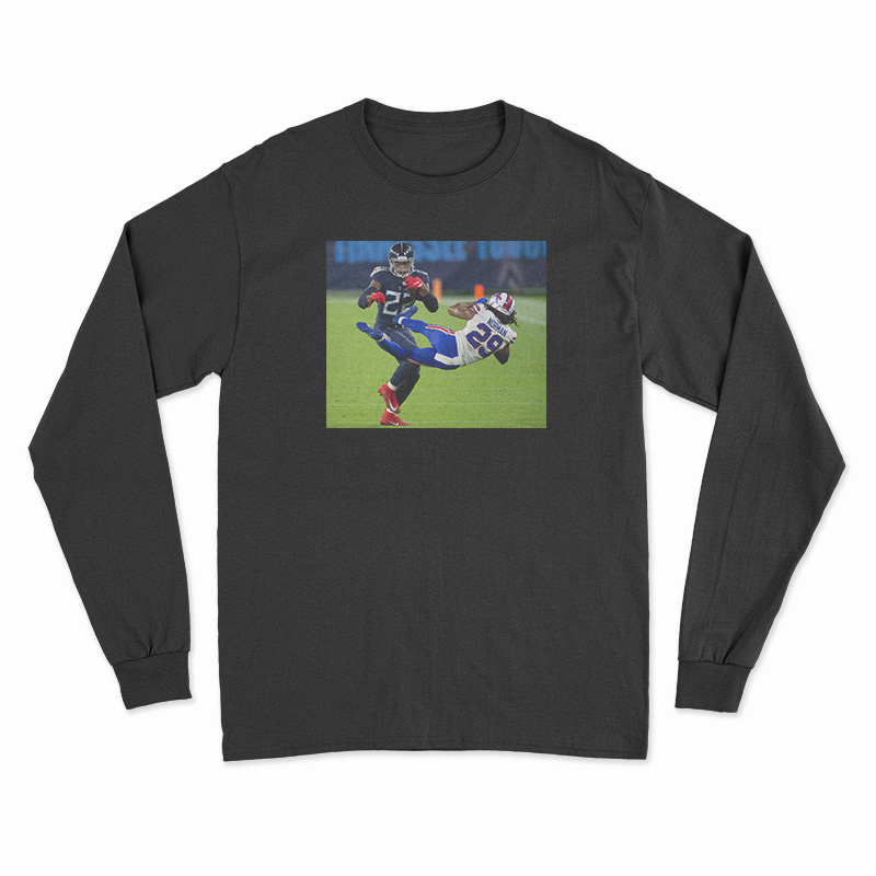 Derrick Henry Stiff Arm Josh Norman Long Sleeve T-Shirt
