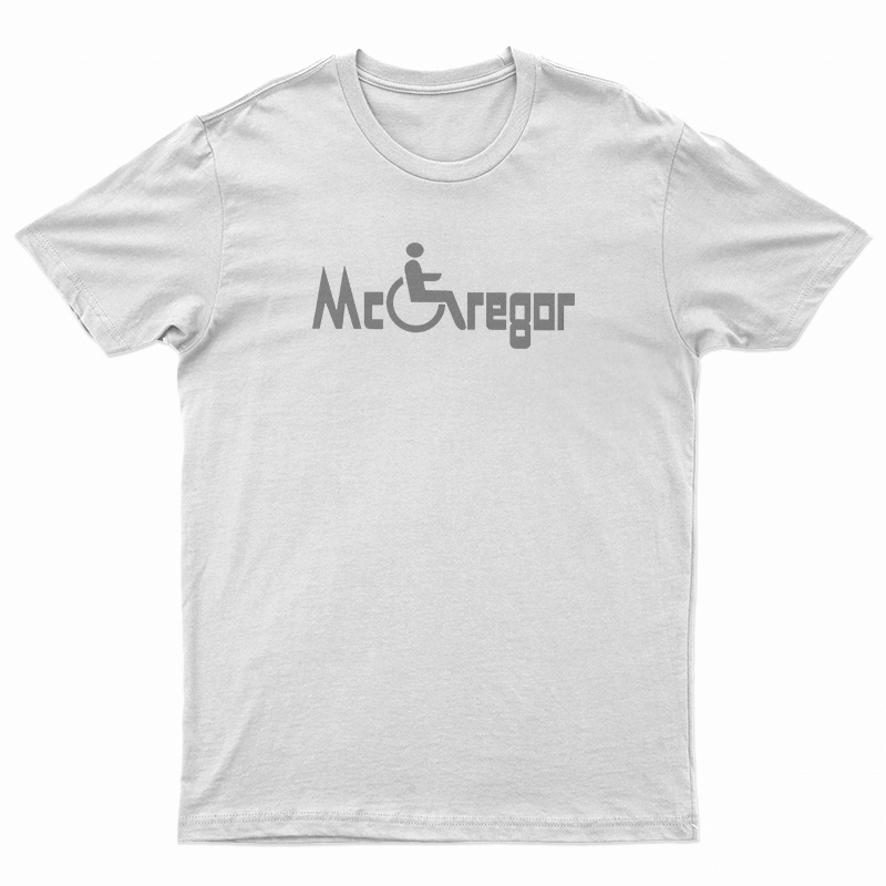 Dustin Poirier Mcgregor Wheelchair T-Shirt