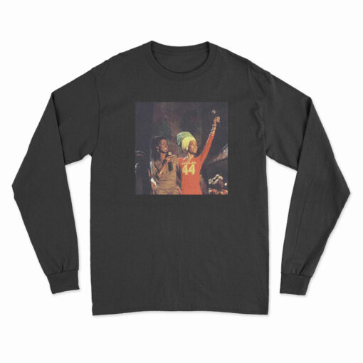 Erykah Badu And Lauryn Hill On Stage Together Long Sleeve T-Shirt