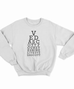Eye Chart Veda Scott Sweatshirt