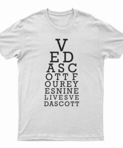 Eye Chart Veda Scott T-Shirt