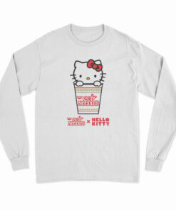 Hello Kitty Cup Noodles Long Sleeve T-Shirt