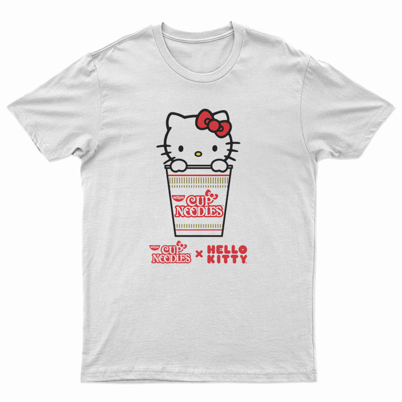 Hello Kitty Cup Noodles T-Shirt For UNISEX - Digitalprintcustom.com