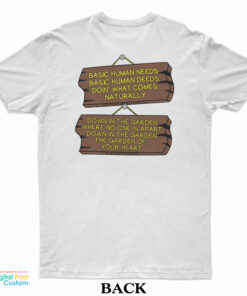 I Love Gardening From My Head Peas And Love T-Shirt