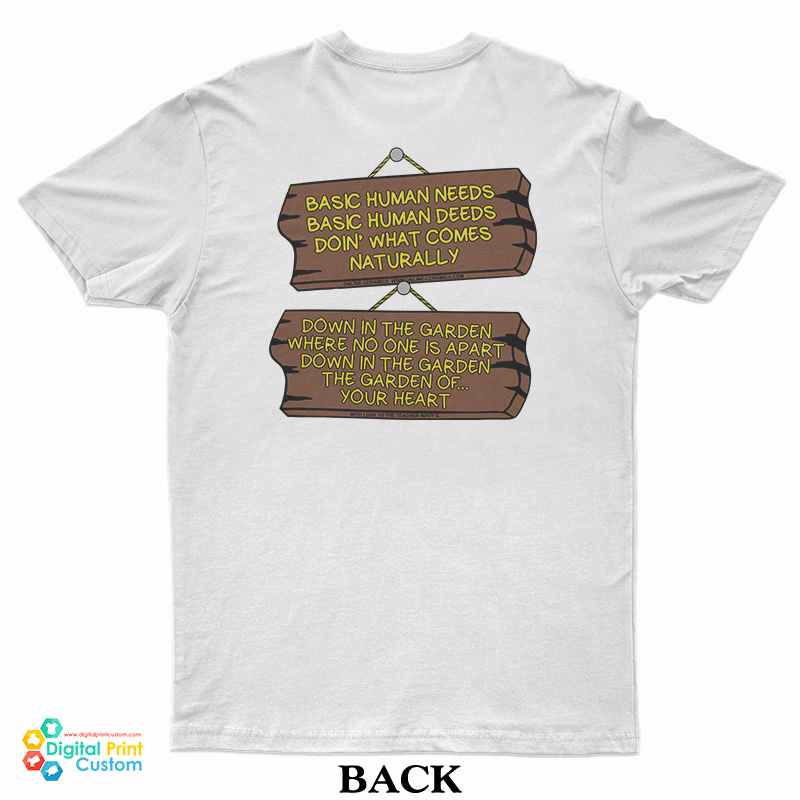 I Love Gardening From My Head Peas And Love T-Shirt