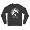 I Love Horror Movies And My Corgi Long Sleeve T-Shirt