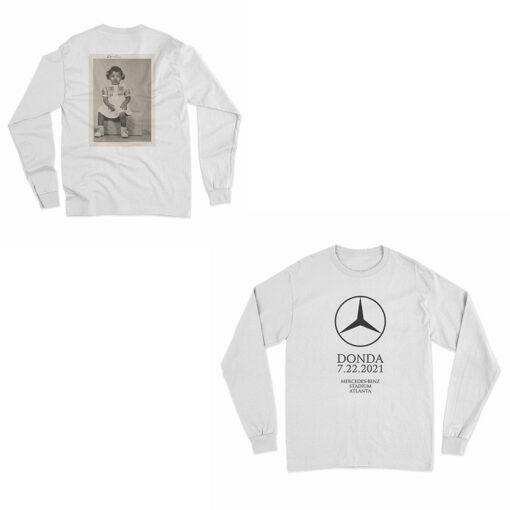Kanye West Donda Mercedes-Benz Stadium Atlanta Long Sleeve T-Shirt