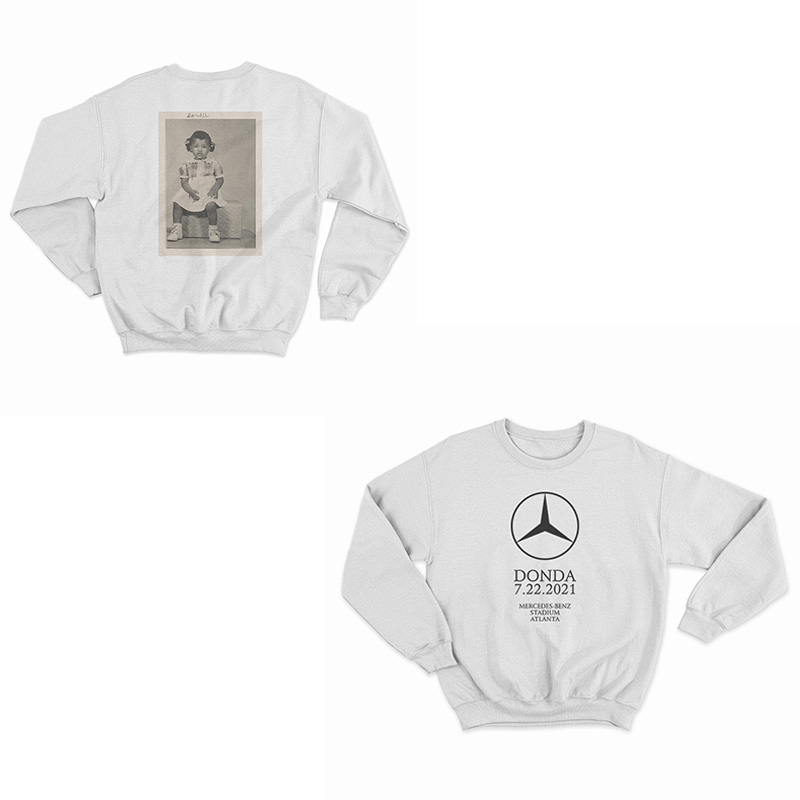 Kanye West Donda Mercedes-Benz Stadium Atlanta Sweatshirt
