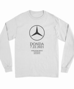 Kanye West Donda Mercedes-Benz Stadium Atlanta Long Sleeve T-Shirt