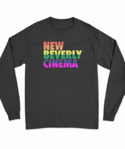 New Beverly Cinema Rainbow Long Sleeve T-Shirt