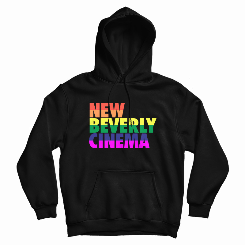 New Beverly Cinema Rainbow Hoodie