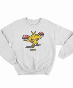 Pika Huge Buff Pikachu Pokemon Sweatshirt