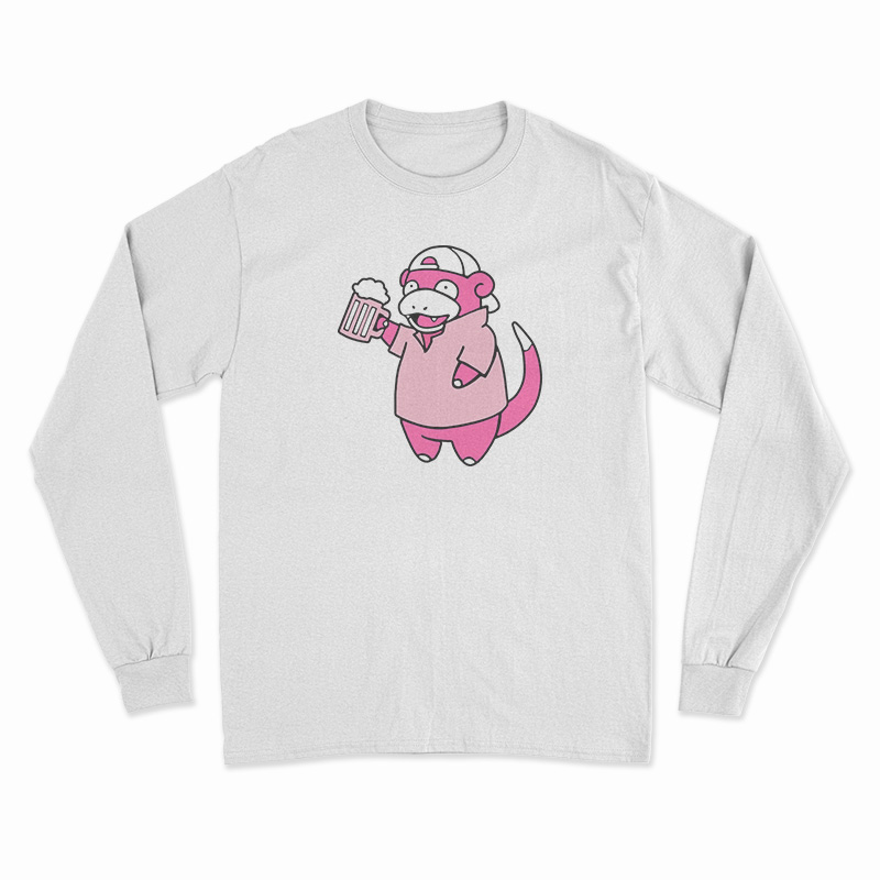 Pokemon Slowbro Frat Long Sleeve T-Shirt