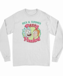 Rick and Summer Pussy Pounders Long Sleeve T-Shirt