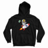 Spaceship To The Moon AMC Stock Investor Hoodie