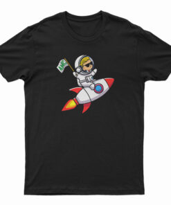 Spaceship To The Moon AMC Stock Investor T-Shirt